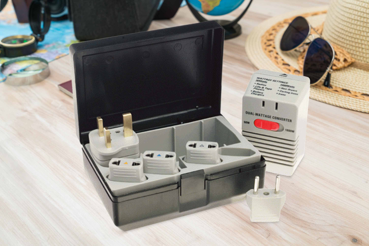Voltage Converters and Foreign Plug Adapters for Overseas Travel - 220-Electronics
