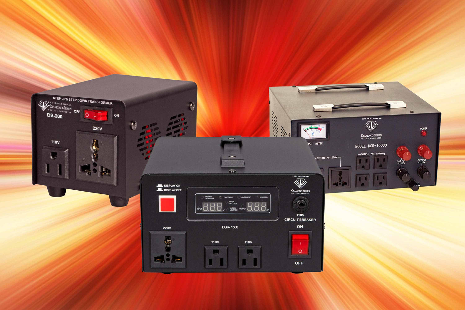 Voltage Transformers for Foreign Electronics & Appliances - 220-Electronics
