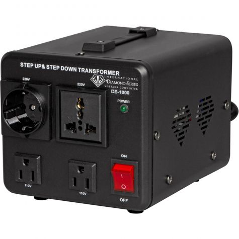 1000 Watt Diamond Series Type 3 Voltage Converter - 220 - Electronics