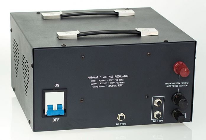 10,000 Watt Diamond Series Voltage Transformer with Regulator - 220 - Electronics