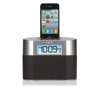 110 - 220 Volt iHome iP23 Docking Station for your iPhone or iPod with Alarm Clock - 220v volt electronics