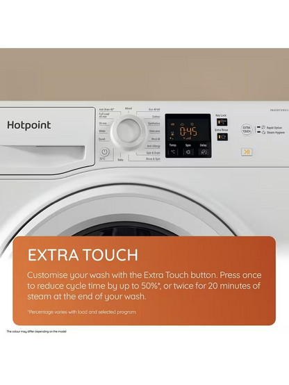 Hotpoint by GE 220v washer 50 hz model NSWE7469W220 7 KG 220 volt washing machine