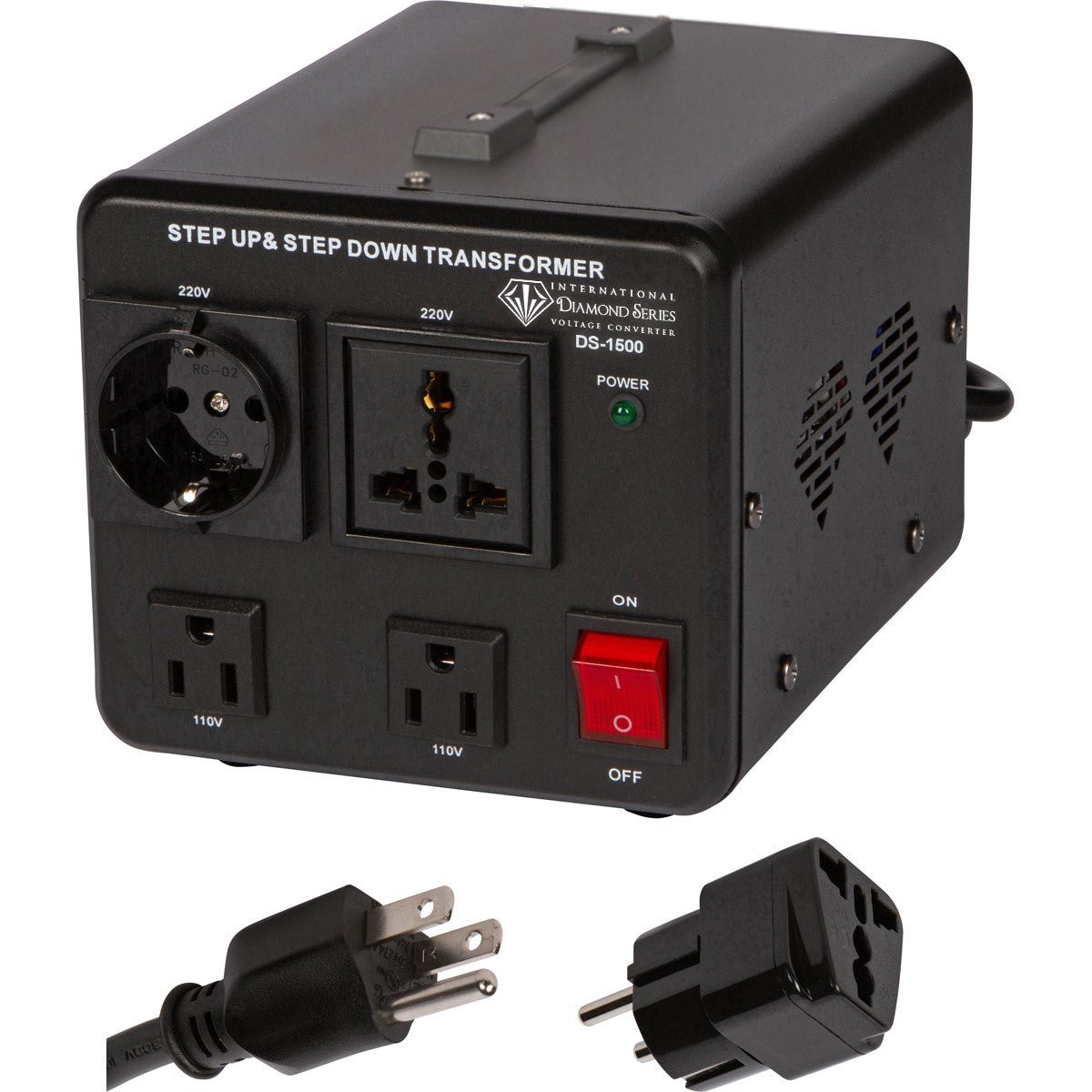 1500 Watt Diamond Series Type 3 Voltage Converter - 220 - Electronics