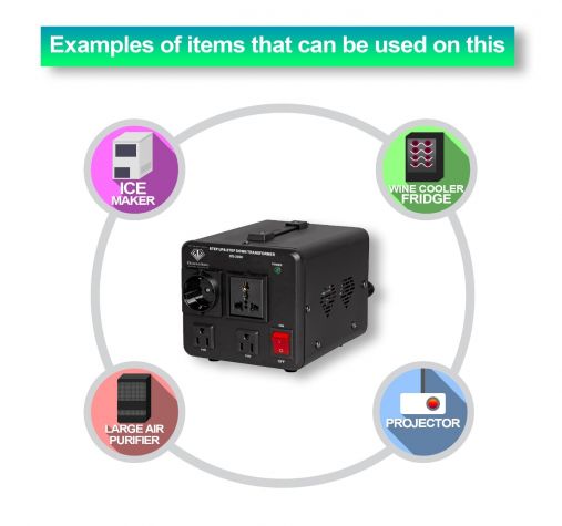 2000 Watt Diamond Series Type 3 Voltage Converter - 220 - Electronics