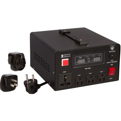 2000 Watt Diamond Series Voltage Transformer with Regulator & Stabilizer - 220 - Electronics