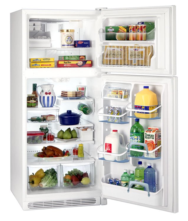 220 Volt Frigidaire GLTT23V8MW 20.5 Cu. Ft. White Top Mount Refrigerator - 220v volt electronics