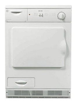 220 Volt GE D60EGEW White Color Dryer - 220v volt electronics