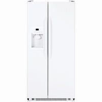 220 Volt GE GSE22KEBF Side by Side Refrigerator - 220v volt electronics