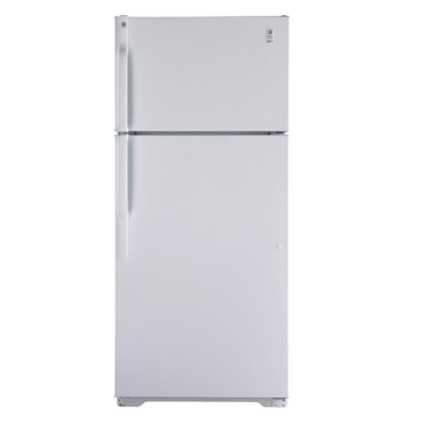 220 Volt GE GTE16CBCWW 16 Cu. Ft. Top Mount Refrigerator - 220v volt electronics