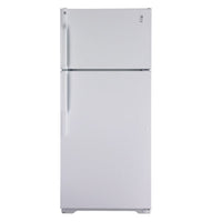 220 Volt GE GTE16CBCWW 16 Cu. Ft. Top Mount Refrigerator - 220v volt electronics