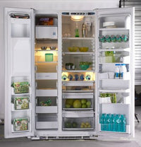 220 Volt GE PCE23NHTF WW 220 Volt 662 Liters 23.0 CFT Refrigerator - 220v volt electronics