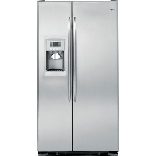 220 Volt GE PCE23TGXF SS 220 Volt 61 cm Depth Stainless Steel Refrigerator - 220v volt electronics