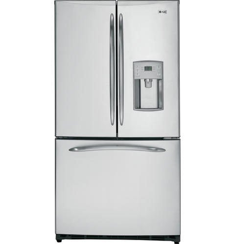 220 Volt GE PFCE1NJWDSS 21Cu. Ft. Stainless Steel Refrigerator - 220v volt electronics