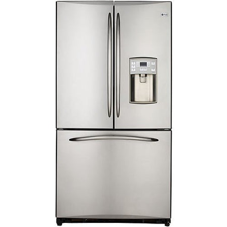 220 Volt GE PFSE5NJZDSS 25 Cu. Ft. French 3 - Door Refrigerator - 220v volt electronics