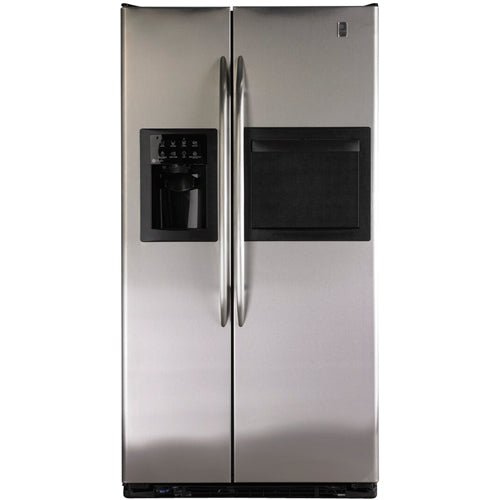 220 Volt GE PSE29NHWCSS 220 Volt 90cm Side/Side Stainless Steel Black Color Refrigerator - 220v volt electronics
