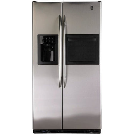 220 Volt GE PSE29NHWCSS 220 Volt 90cm Side/Side Stainless Steel Black Color Refrigerator - 220v volt electronics