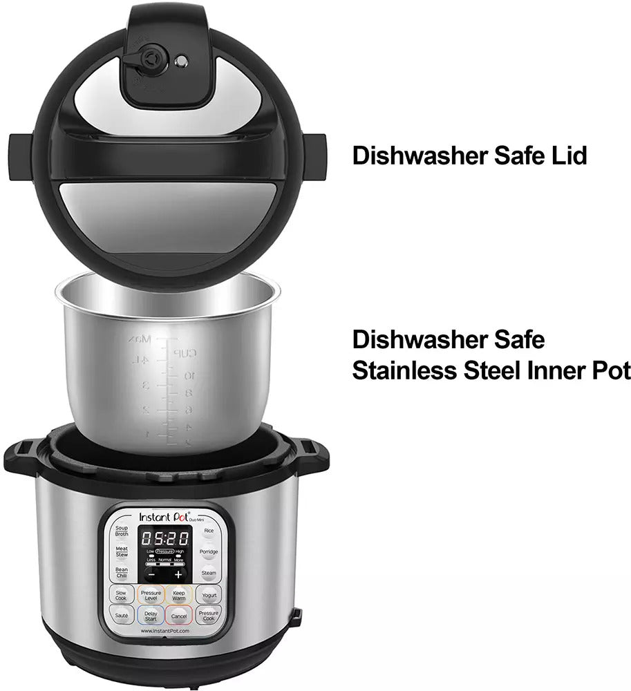 220 volt Instant Pot 220v 3 Liter small size Smart Cooker DUO - 3 220v 240 volts 50 hz - 220 - Electronics