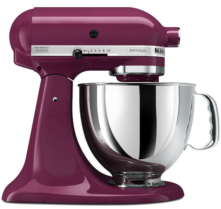 220 Volt KitchenAid 5KSM175PSEBY Artisan Stand Mixer - Boysenberry - 220 - Electronics