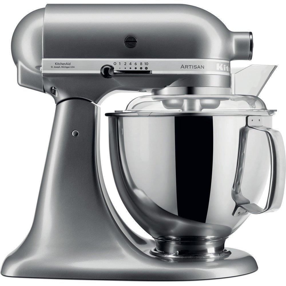 220 Volt KitchenAid 5KSM175PSECU Artisan Stand Mixer - Contour Silver - 220 - Electronics