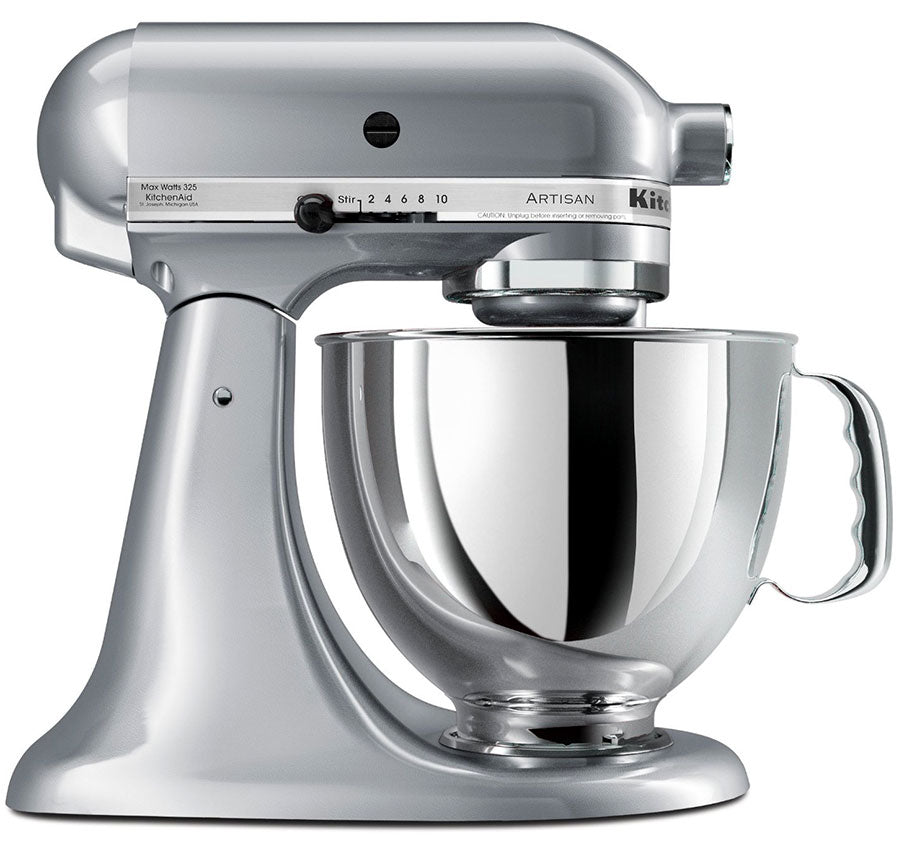 220 Volt KitchenAid 5KSM175PSEMC Artisan Stand Mixer - Metallic Chrome - 220 - Electronics