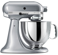 220 Volt KitchenAid 5KSM175PSEMC Artisan Stand Mixer - Metallic Chrome - 220 - Electronics