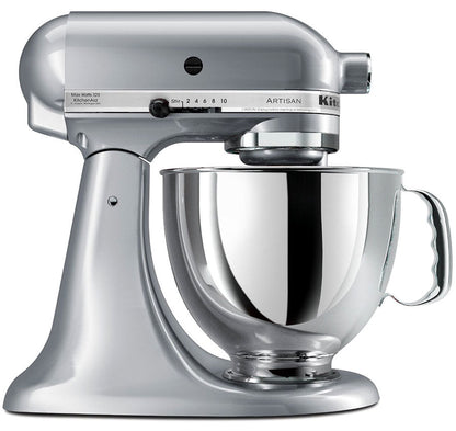 220 Volt KitchenAid 5KSM175PSEMC Artisan Stand Mixer - Metallic Chrome - 220 - Electronics