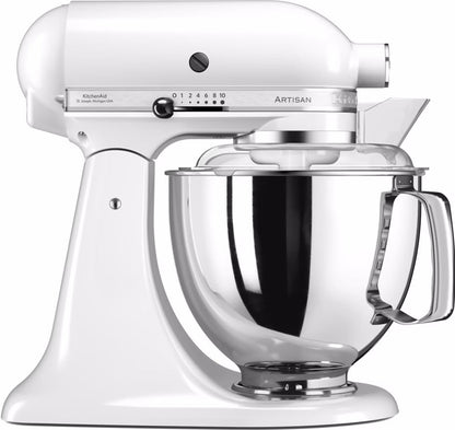 220 Volt KitchenAid 5KSM175PSEWH Artisan Stand Mixer - White - 220 - Electronics