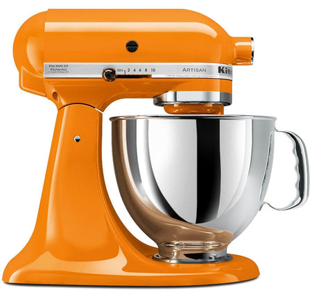 220 Volt KitchenAid Artisan Stand Mixer - Tangerine - 220v volt electronics