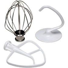 限定特価　KitchenAid Artisan ホワイト ミキサー KitchenAid Artisan 5 qt. 10-Speed White Stand Mixer with Flat