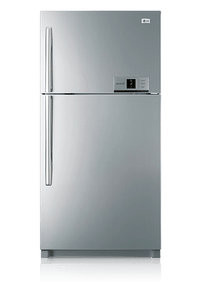 220 Volt LG GR - M582YSQ Stainless Steel Refrigerator - 220v volt electronics