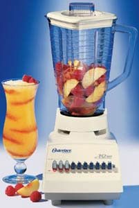 220 Volt Oster 4173 10 Speed Blender with Plastic Jar - 220v volt electronics