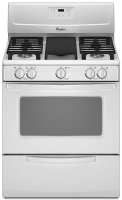 220 Volt Whirlpool 3WFG231LVQ 30 inch Freestanding 220 Volt Gas Range 230 240 V