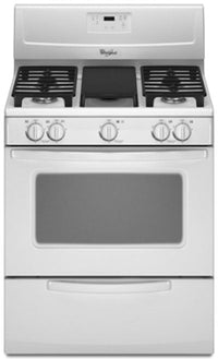 220 Volt Whirlpool 3WFG231LVQ 30 inch Freestanding 220 Volt Gas Range 230 240 V