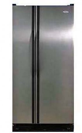 220 Volt Whirlpool ED2FHKXRL 23 cu.ft.Satina Side by Side Refrigerator