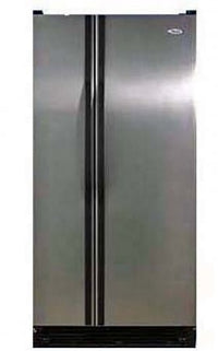 220 Volt Whirlpool ED2FHKXRL 23 cu.ft.Satina Side by Side Refrigerator