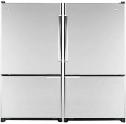 220 Volt Whirlpool WGB5526FEAS 19 cu.ft. Stainless Steel Bottom Mount 220 Volt Refrigerator 230 - 240 V - 220 - Electronics