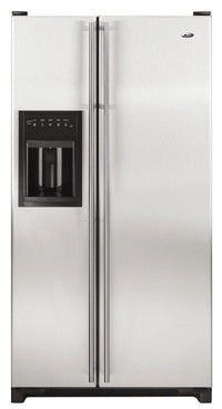 220 Volt Whirlpool WGC2227HEKS 23 cu.ft.Counter Depth Stainless Steel Side by Side 220 Volt Refrigerator 230 - 240 V - 220 - Electronics