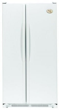220 Volt Whirlpool WGS2624PEKW 26 cu.ft Extra Large Capacity White Side by Side 220 Volt Refrigerator 230 - 240 V - 220 - Electronics