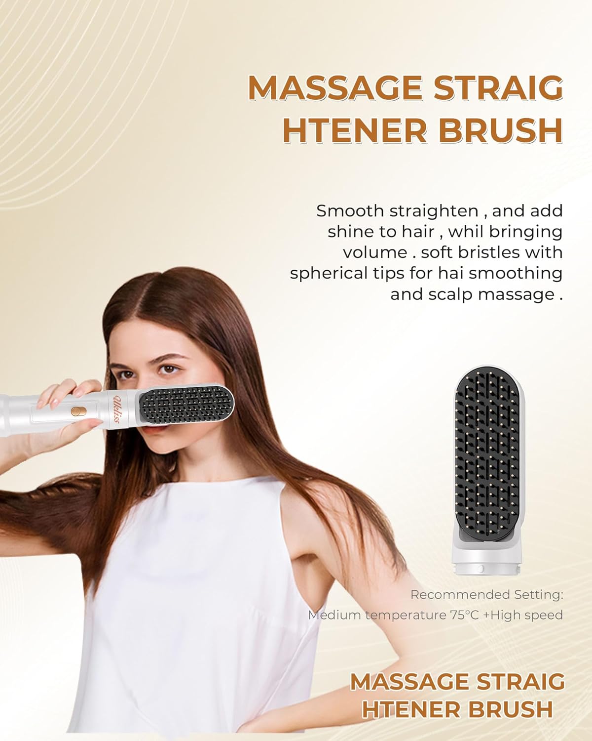 220v Hair dryer PRO-UKLIS 6 in 1 Hair Styler, Hair Dryer Brush & Airstyler with Automatic Hair Curler, Hair Straightener, Thermal Brush, Hot Airbrush complete styler kit model WK622W220v - 220v volt electronics