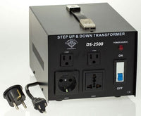 2500 Watt Type 2 Voltage Converter Step Up & Down - 220 - Electronics