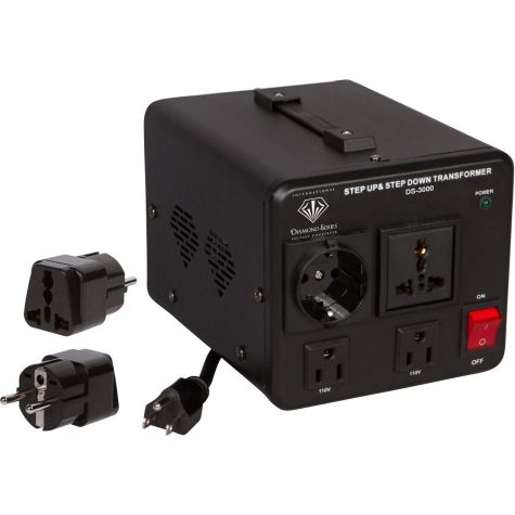 3000 Watt Diamond Series Type 3 Voltage Converter - 220 - Electronics