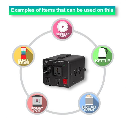 3500 Watt Diamond Series Type 3 Voltage Converter - 220 - Electronics