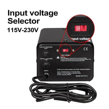 500 Watt Diamond Series Type 3 Voltage Converter - 220 - Electronics