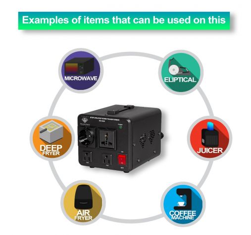 5000 Watt Diamond Series Type 3 Voltage Converter - 220 - Electronics