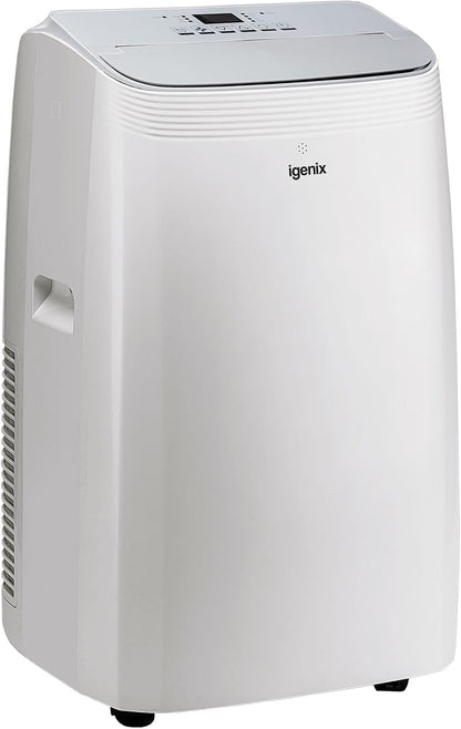 Igenix 220v Portable Air Conditioner 9,000 BTU 4 in 1 Cooling, Heating & Dehumidifier 220 volts 50 hz IGAC03009W220v