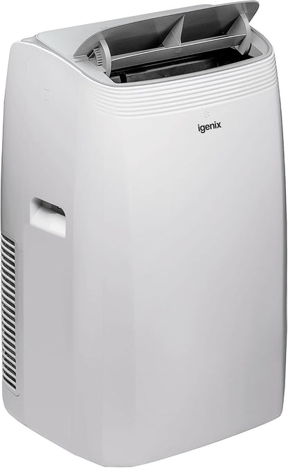 Igenix 220v Portable Air Conditioner 9,000 BTU 4 in 1 Cooling, Heating & Dehumidifier 220 volts 50 hz IGAC03009W220v