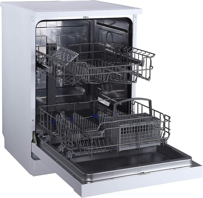 Sharp 220 Volt Dishwasher 12 Place Settings 6 Programs 220V 50Hz QWMB612 Stainless Steel