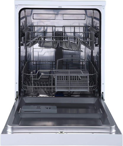 Sharp 220 Volt Dishwasher 12 Place Settings 6 Programs 220V 50Hz QWMB612 Stainless Steel