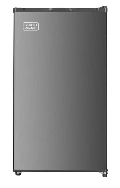 Black and Decker 220 volt refrigerator 220v Fridge 90L with Chiller/Freezer — 220 Volt (BXRFSDFS90A220v)