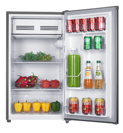 Black and Decker 220 volt refrigerator 220v Fridge 90L with Chiller/Freezer — 220 Volt (BXRFSDFS90A220v)